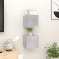TV-Wandschränke 2 Stk. Betongrau 30,5x30x30 cm TV-Wandschränke 2 Stk. Betongrau 30,5x30x30 cm