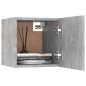 TV-Wandschränke 2 Stk. Betongrau 30,5x30x30 cm TV-Wandschränke 2 Stk. Betongrau 30,5x30x30 cm