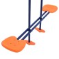 Schaukelset mit Turningen und 4 Sitzen Stahl Schaukelset mit Turningen und 4 Sitzen Stahl