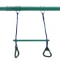 Schaukelset mit Turningen und 4 Sitzen Stahl Schaukelset mit Turningen und 4 Sitzen Stahl