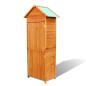 vidaXL Gartenschrank Braun 42,5x64x190 cm vidaXL Gartenschrank Braun 42,5x64x190 cm