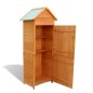vidaXL Gartenschrank Braun 42,5x64x190 cm vidaXL Gartenschrank Braun 42,5x64x190 cm