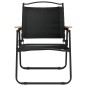 vidaXL Campingstühle 2 Stk. Schwarz 54x55x78 cm Oxford-Gewebe vidaXL Campingstühle 2 Stk. Schwarz 54x55x78 cm Oxford-Gewebe