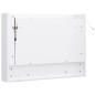 vidaXL LED-Bad-Spiegelschrank Weiß 80x15x60 cm MDF vidaXL LED-Bad-Spiegelschrank Weiß 80x15x60 cm MDF