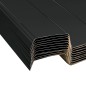 Dachpaneele 12 Stk. Verzinkter Stahl Anthrazit Dachpaneele 12 Stk. Verzinkter Stahl Anthrazit
