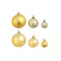 Weihnachtskugeln 100 Stk. Silbern/Golden Weihnachtskugeln 100 Stk. Silbern/Golden