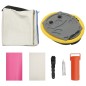 vidaXL Aufblasbare Gymnastikmatte mit Pumpe 60x100x20 cm PVC Rosa vidaXL Aufblasbare Gymnastikmatte mit Pumpe 60x100x20 cm PVC Rosa