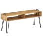 vidaXL TV-Schrank Mangoholz Massiv 110 x 35 x 45 cm vidaXL TV-Schrank Mangoholz Massiv 110 x 35 x 45 cm