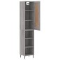 Highboard Grau Sonoma 34,5x34x180 cm Holzwerkstoff Highboard Grau Sonoma 34,5x34x180 cm Holzwerkstoff