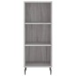 Highboard Grau Sonoma 34,5x34x180 cm Holzwerkstoff Highboard Grau Sonoma 34,5x34x180 cm Holzwerkstoff