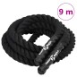 Kampfseil Schwarz 9 m 6,8 kg Polyester Kampfseil Schwarz 9 m 6,8 kg Polyester