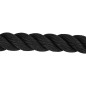 Kampfseil Schwarz 9 m 6,8 kg Polyester Kampfseil Schwarz 9 m 6,8 kg Polyester