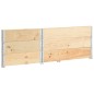 Paletten-Aufsatzrahmen 3 Stk. 50×100 cm Kiefer Massivholz Paletten-Aufsatzrahmen 3 Stk. 50×100 cm Kiefer Massivholz