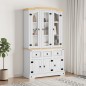 vidaXL Highboard Corona 112x43x196 cm Massivholz Mexikanische Kiefer vidaXL Highboard Corona 112x43x196 cm Massivholz Mexikanische Kiefer