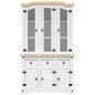 vidaXL Highboard Corona 112x43x196 cm Massivholz Mexikanische Kiefer vidaXL Highboard Corona 112x43x196 cm Massivholz Mexikanische Kiefer