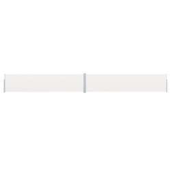 Ausziehbare Seitenmarkise 170x1200 cm Creme