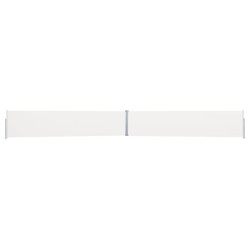 Ausziehbare Seitenmarkise 170x1200 cm Creme