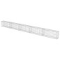 Gabionenwand mit Abdeckung Verzinkter Stahl 600×30×50 cm Gabionenwand mit Abdeckung Verzinkter Stahl 600×30×50 cm