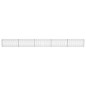 Gabionenwand mit Abdeckung Verzinkter Stahl 600×30×50 cm Gabionenwand mit Abdeckung Verzinkter Stahl 600×30×50 cm
