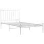 Bett Weiß Metall 90x200 cm Bett Weiß Metall 90x200 cm