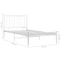 Bett Weiß Metall 90x200 cm Bett Weiß Metall 90x200 cm