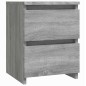 Nachttisch Grau Sonoma 30×30×40 cm Holzwerkstoff Nachttisch Grau Sonoma 30×30×40 cm Holzwerkstoff