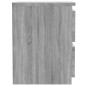 Nachttisch Grau Sonoma 30×30×40 cm Holzwerkstoff Nachttisch Grau Sonoma 30×30×40 cm Holzwerkstoff
