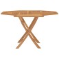 Gartentisch Klappbar 110x110x75 cm Massivholz Teak Gartentisch Klappbar 110x110x75 cm Massivholz Teak