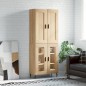 Highboard Sonoma-Eiche 69,5x34x180 cm Holzwerkstoff Highboard Sonoma-Eiche 69,5x34x180 cm Holzwerkstoff