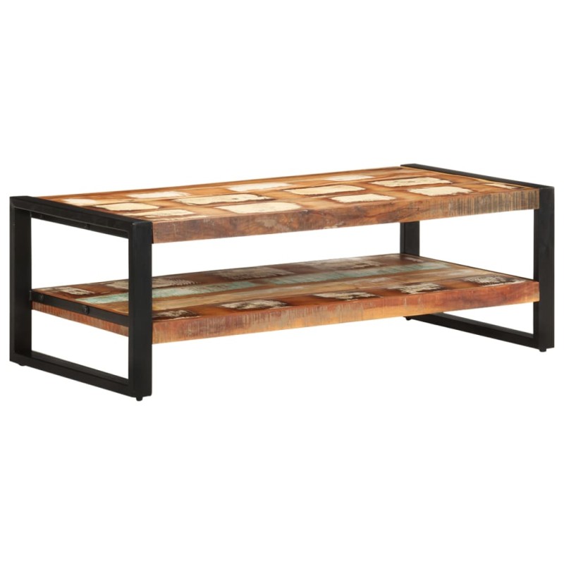vidaXL Couchtisch 120x60x40 cm Altholz Massiv vidaXL Couchtisch 120x60x40 cm Altholz Massiv