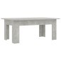 Couchtisch Betongrau 100x60x42 cm Holzwerkstoff Couchtisch Betongrau 100x60x42 cm Holzwerkstoff