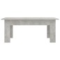 Couchtisch Betongrau 100x60x42 cm Holzwerkstoff Couchtisch Betongrau 100x60x42 cm Holzwerkstoff