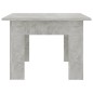 Couchtisch Betongrau 100x60x42 cm Holzwerkstoff Couchtisch Betongrau 100x60x42 cm Holzwerkstoff