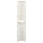 vidaXL 3-tlg. Raumteiler Antik-Weiß 105x165 cm Holz vidaXL 3-tlg. Raumteiler Antik-Weiß 105x165 cm Holz