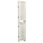 vidaXL 3-tlg. Raumteiler Antik-Weiß 105x165 cm Holz vidaXL 3-tlg. Raumteiler Antik-Weiß 105x165 cm Holz