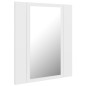 vidaXL LED-Bad-Spiegelschrank Weiß 40x12x45 cm Acryl vidaXL LED-Bad-Spiegelschrank Weiß 40x12x45 cm Acryl