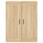 Highboard Sonoma-Eiche 69,5x34x180 cm Holzwerkstoff Highboard Sonoma-Eiche 69,5x34x180 cm Holzwerkstoff