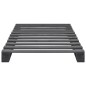 vidaXL Palettenbett Grau Massivholz Kiefer 100×200 cm vidaXL Palettenbett Grau Massivholz Kiefer 100×200 cm