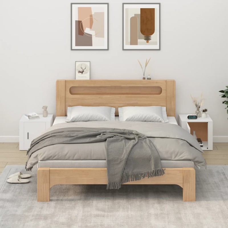 vidaXL Nachttische 2 Stk. Weiß 50x39x47 cm vidaXL Nachttische 2 Stk. Weiß 50x39x47 cm