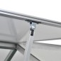 Gewächshaus mit Fundament Verstärkt Aluminium 4,6 m² Gewächshaus mit Fundament Verstärkt Aluminium 4,6 m²