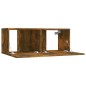 TV-Schrank Räuchereiche 80x30x30 cm Holzwerkstoff TV-Schrank Räuchereiche 80x30x30 cm Holzwerkstoff