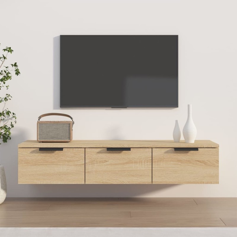 Wandschrank Sonoma-Eiche 102x30x20 cm Holzwerkstoff Wandschrank Sonoma-Eiche 102x30x20 cm Holzwerkstoff