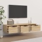 Wandschrank Sonoma-Eiche 102x30x20 cm Holzwerkstoff Wandschrank Sonoma-Eiche 102x30x20 cm Holzwerkstoff