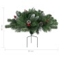 vidaXL Künstlicher Weihnachtsbaum Grün 40 cm PVC vidaXL Künstlicher Weihnachtsbaum Grün 40 cm PVC