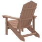Adirondack-Gartenstuhl HDPE Braun Adirondack-Gartenstuhl HDPE Braun