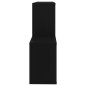 vidaXL Wandregal Schwarz 100x18x53 cm Holzwerkstoff vidaXL Wandregal Schwarz 100x18x53 cm Holzwerkstoff