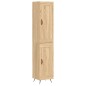 Highboard Sonoma-Eiche 34,5x34x180 cm Holzwerkstoff Highboard Sonoma-Eiche 34,5x34x180 cm Holzwerkstoff
