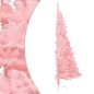Künstlicher Halb-Weihnachtsbaum mit Ständer Rosa 120 cm PVC Künstlicher Halb-Weihnachtsbaum mit Ständer Rosa 120 cm PVC