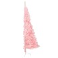 Künstlicher Halb-Weihnachtsbaum mit Ständer Rosa 120 cm PVC Künstlicher Halb-Weihnachtsbaum mit Ständer Rosa 120 cm PVC