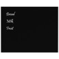 Magnettafel Wandmontage Schwarz 50x40 cm Hartglas Magnettafel Wandmontage Schwarz 50x40 cm Hartglas